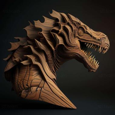 3D model Spinosaurus (STL)